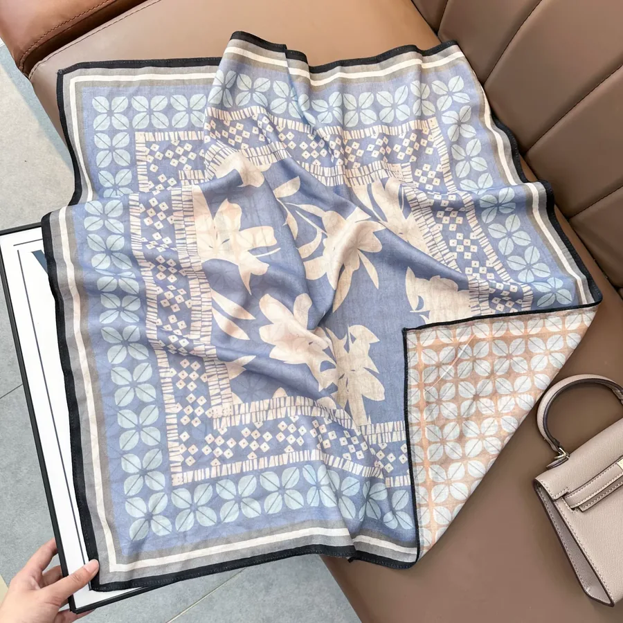 Double-Sided Print Square Scarf view 4