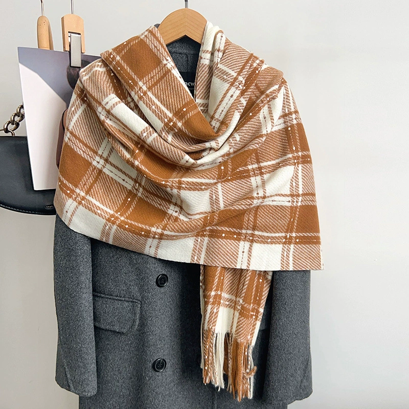 Plaid Winter Scarf