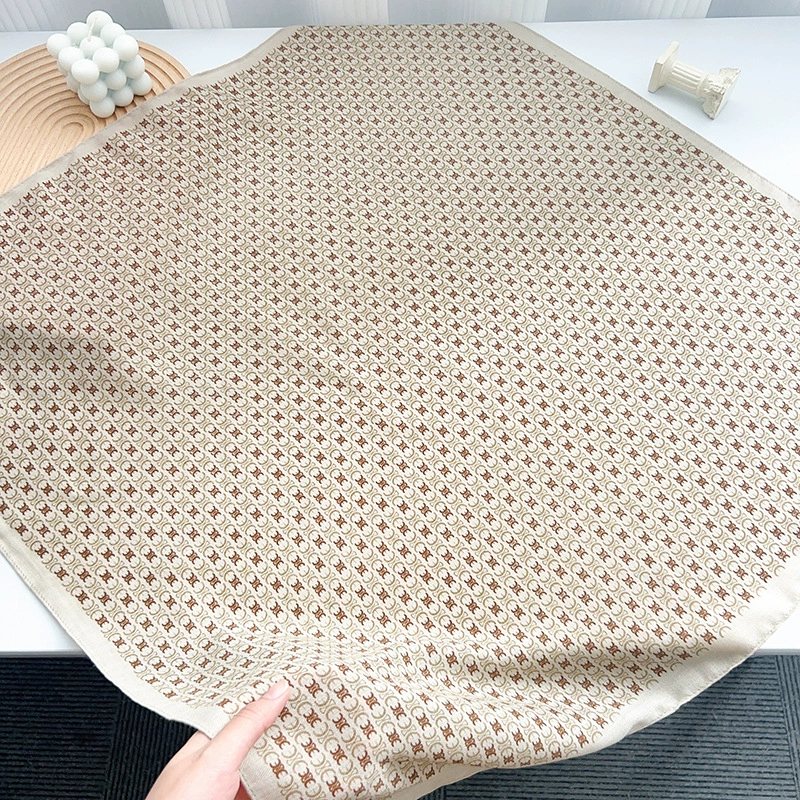 Vintage Herringbone Square Scarf view 4