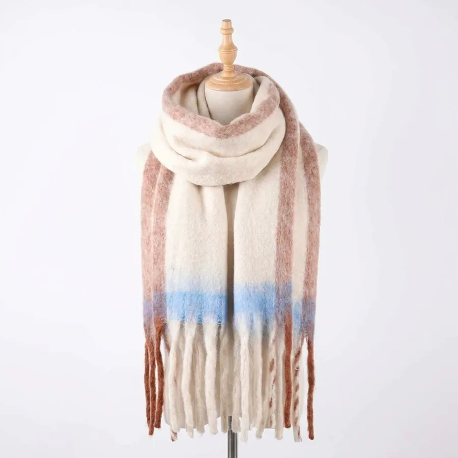 Mohair Fringe Scarf view 6