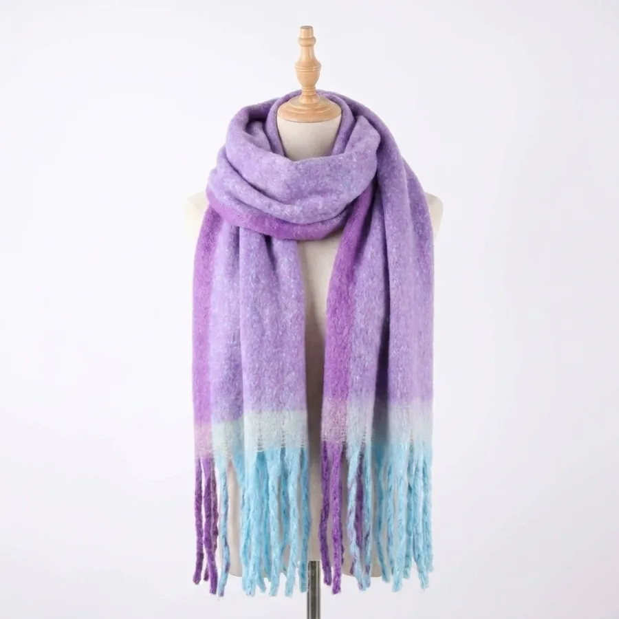 Mohair Fringe Scarf view 8