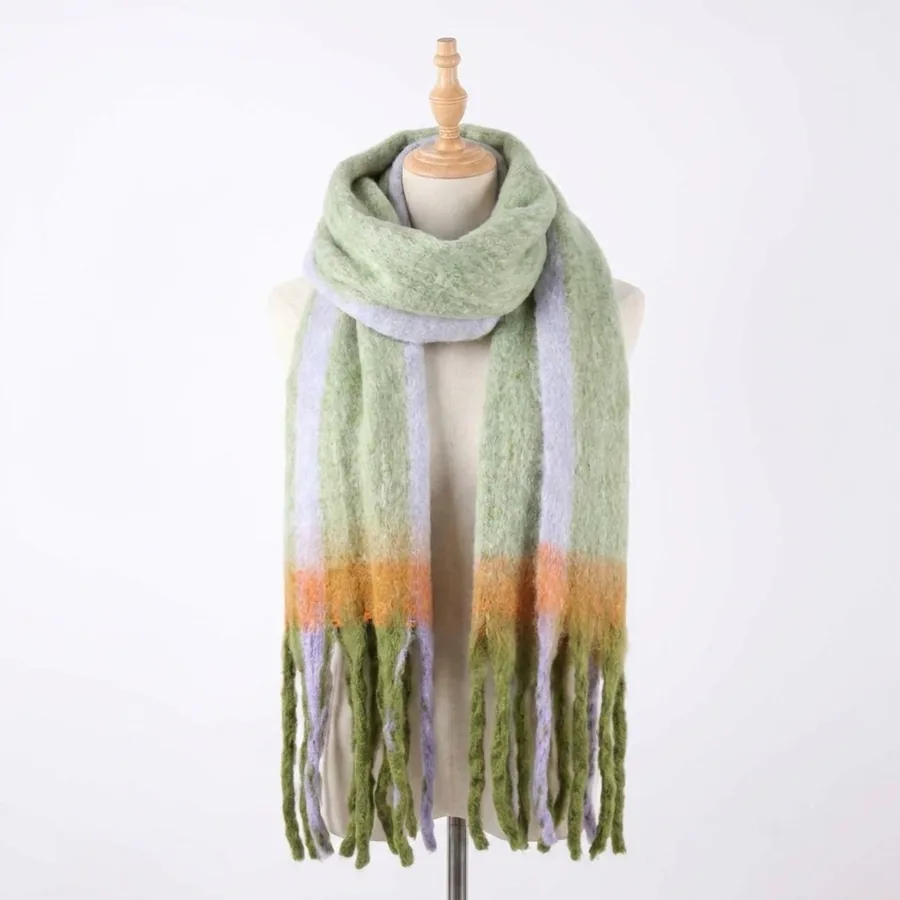 Mohair Fringe Scarf view 10