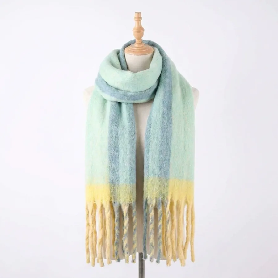Mohair Fringe Scarf view 11