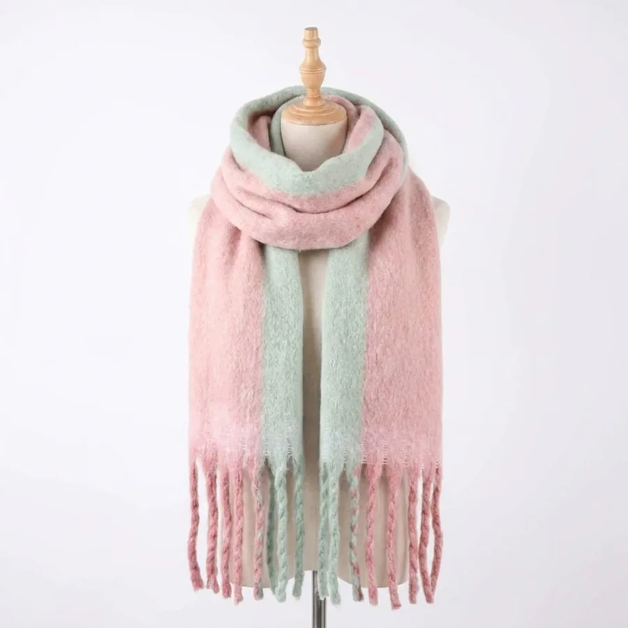 Mohair Fringe Scarf view 12