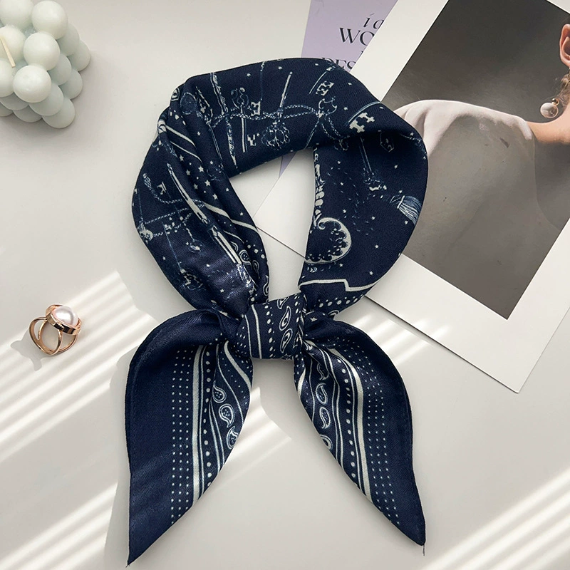 Retro Paisley Small Square Scarf view 8