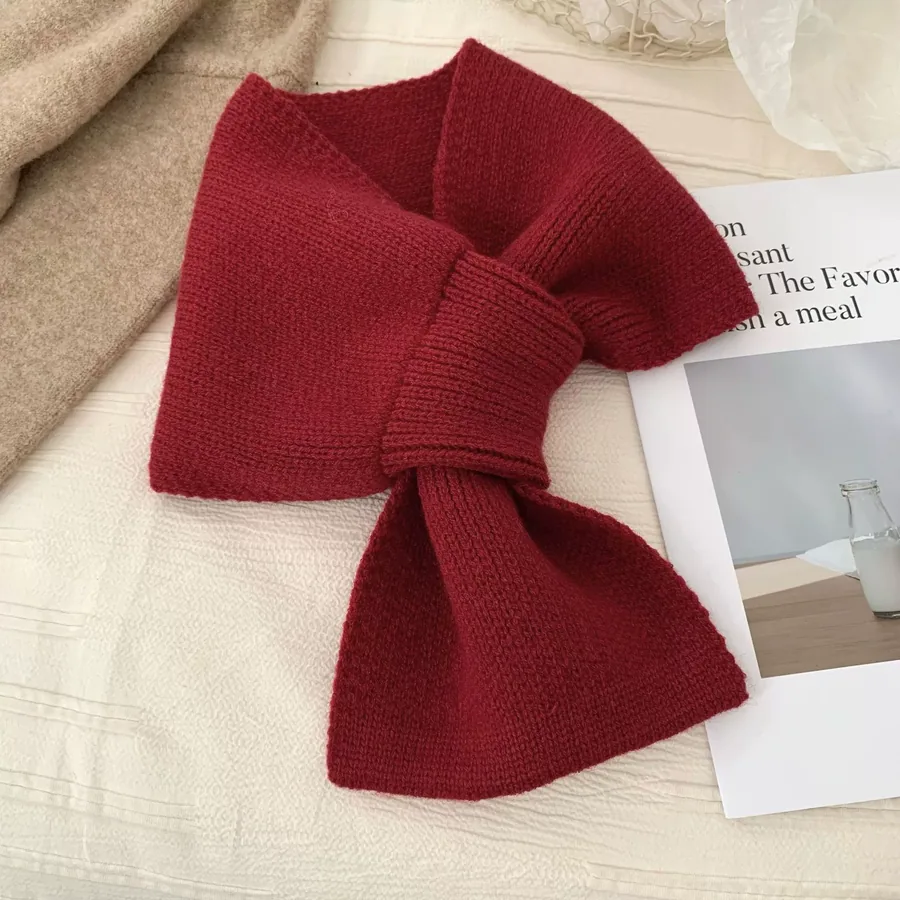 Knit Winter Scarf view 8