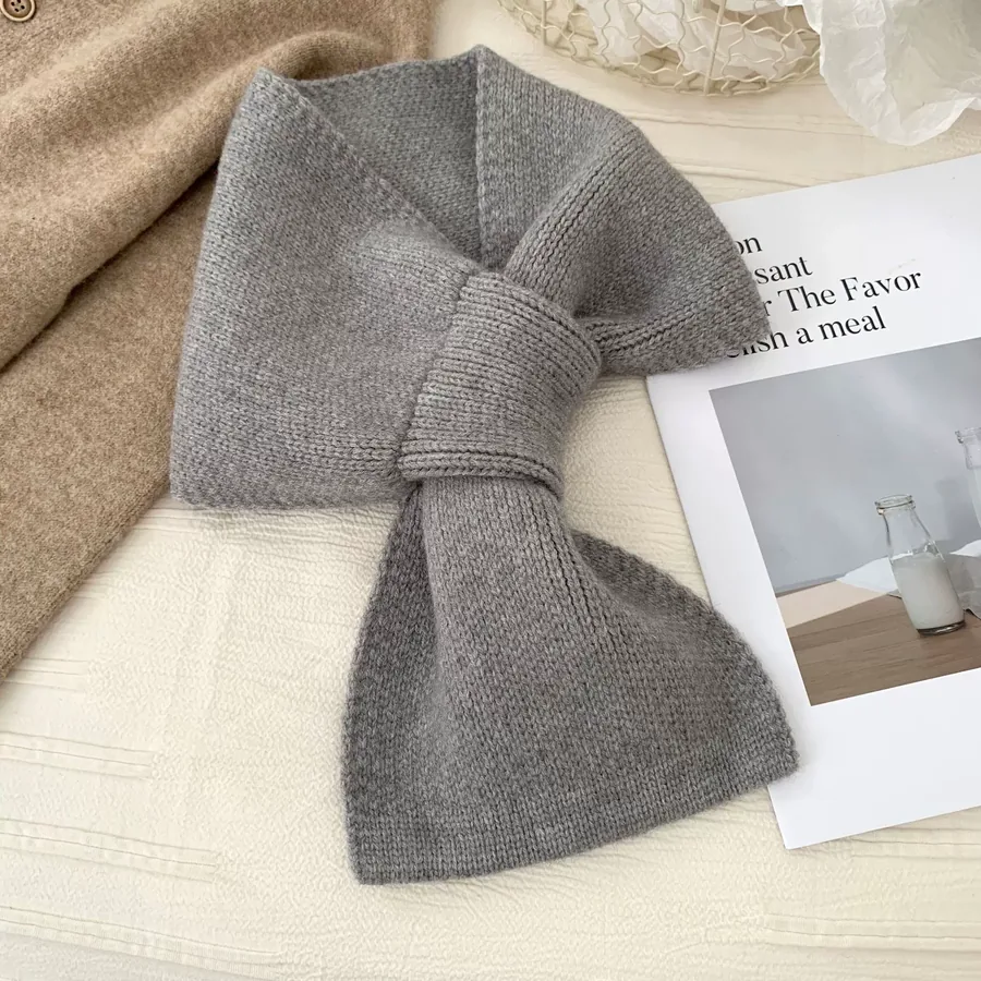 Knit Winter Scarf view 9