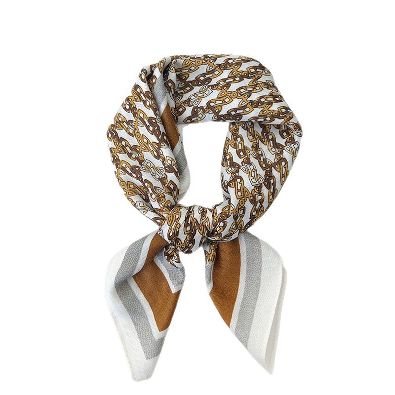 Colorful Chain Small Square Scarf view 5
