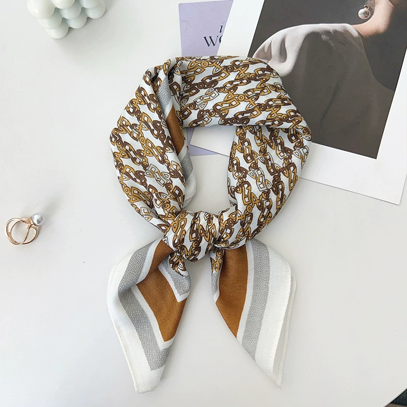 Colorful Chain Small Square Scarf view 6