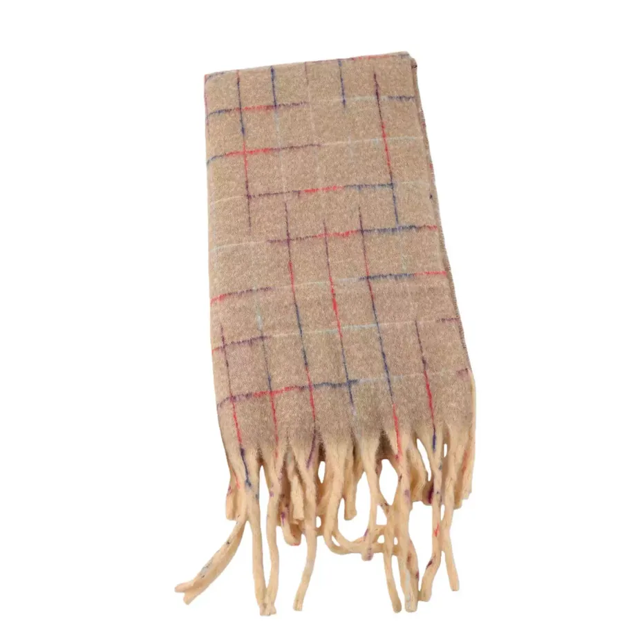 Solid Fringe Scarf view 5