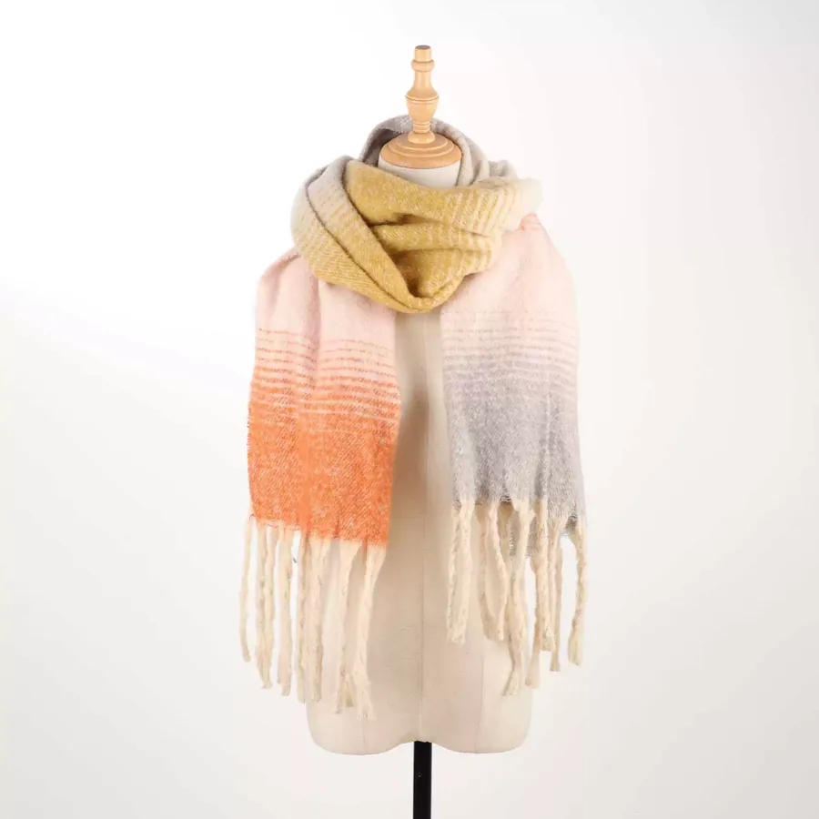 Mohair Fringe Scarf view 8