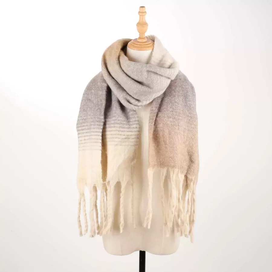 Mohair Fringe Scarf view 11