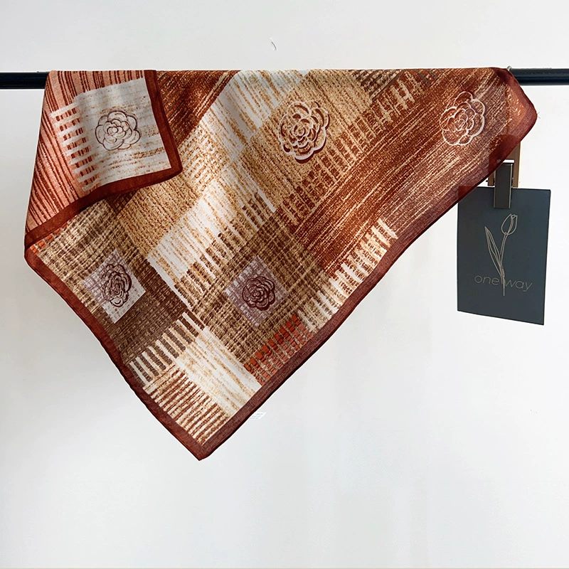 Camellia Small Square Scarf view 2