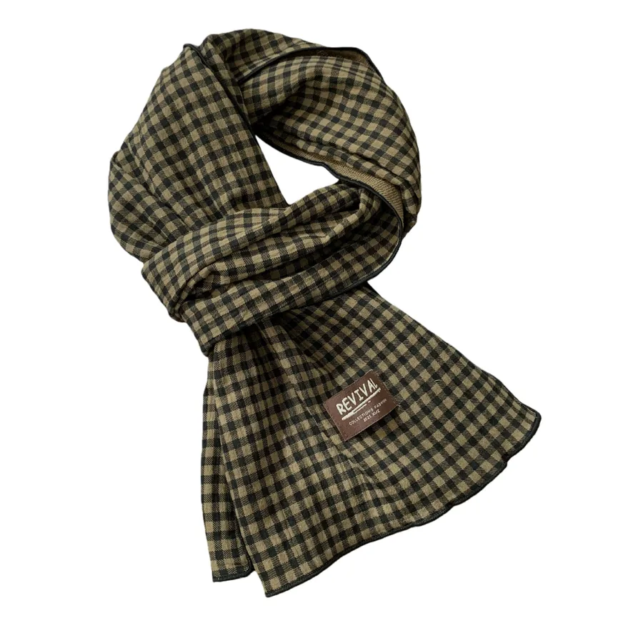 Cotton Linen Long Scarf view 5