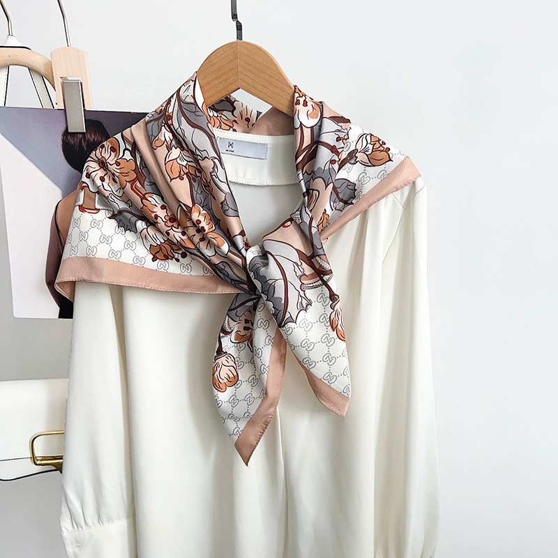 Floral 90cm Square Scarf view 2