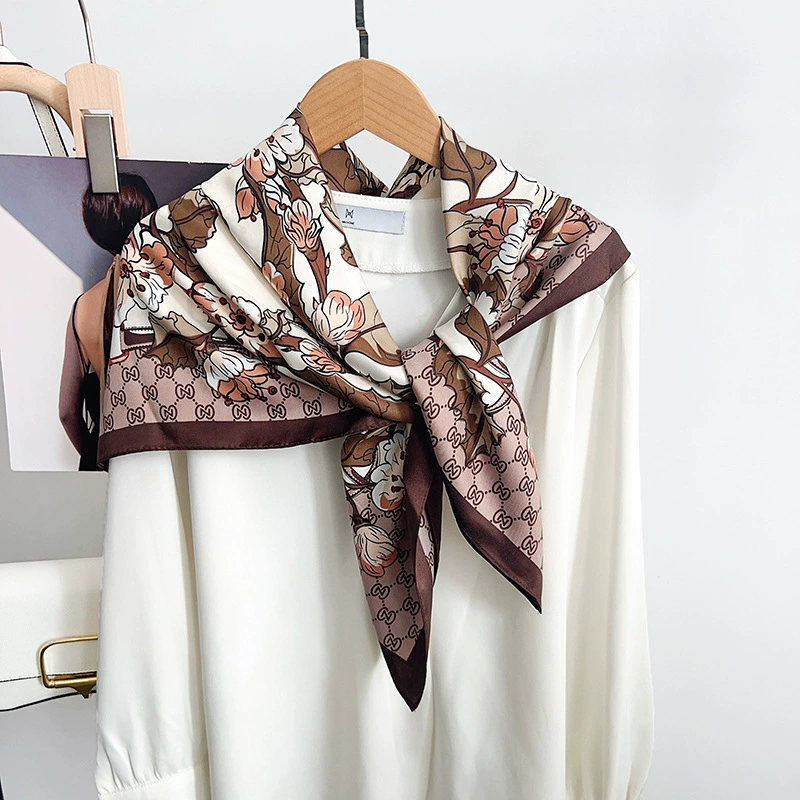 Floral 90cm Square Scarf view 3