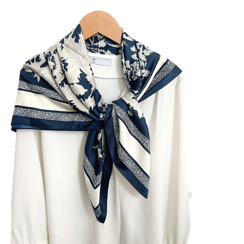 Floral 90cm Square Scarf view 5