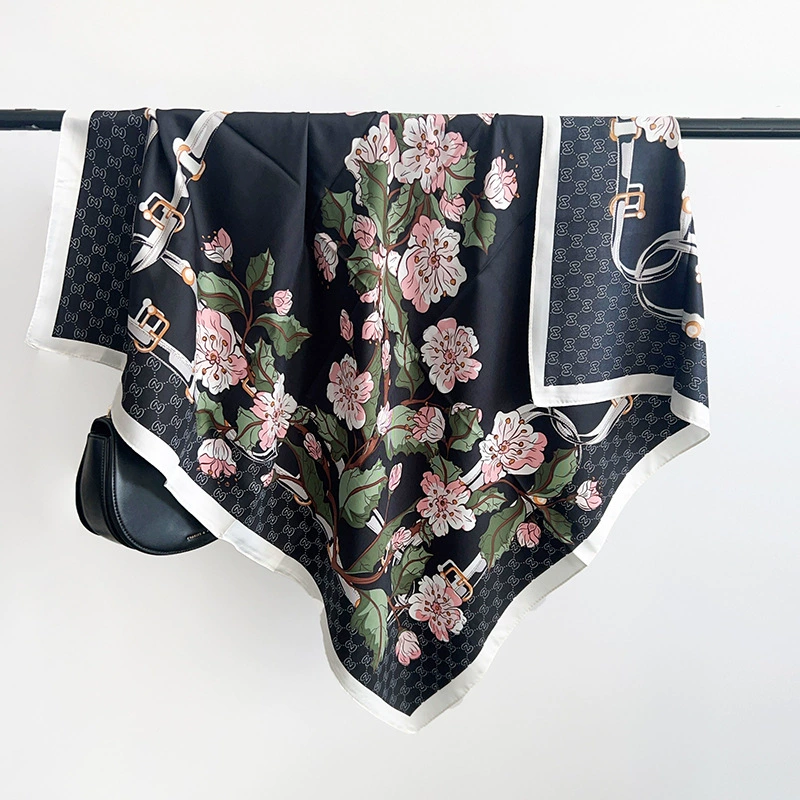 Floral 90cm Square Scarf view 7