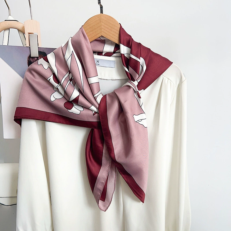 Printed Large Square Scarf