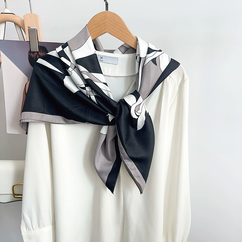 Printed Large Square Scarf view 2
