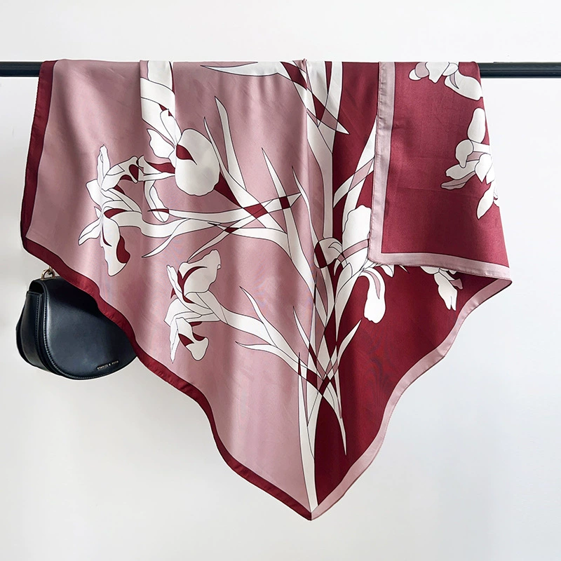 Printed Large Square Scarf view 6