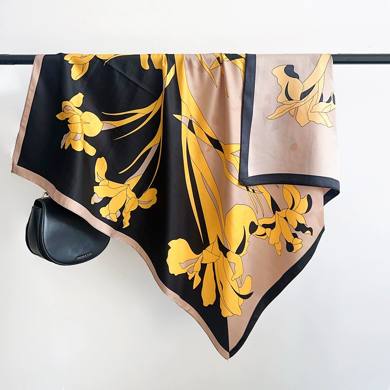 Printed Large Square Scarf view 8