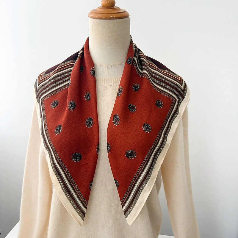 Old Money Small Square Scarf
