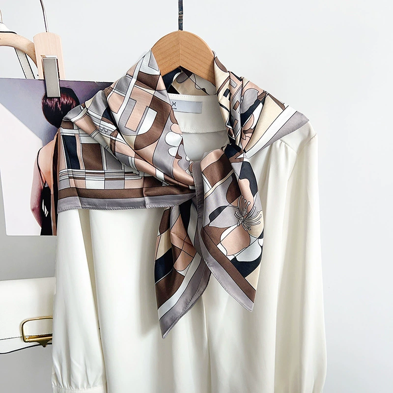 Geometric Square Scarf