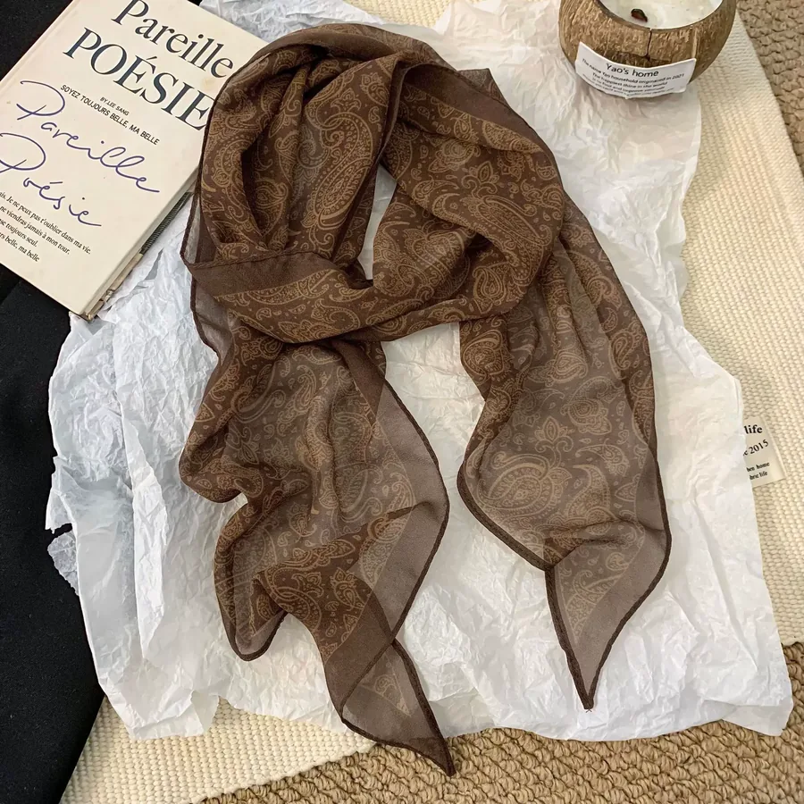 Paisley Silk Scarf