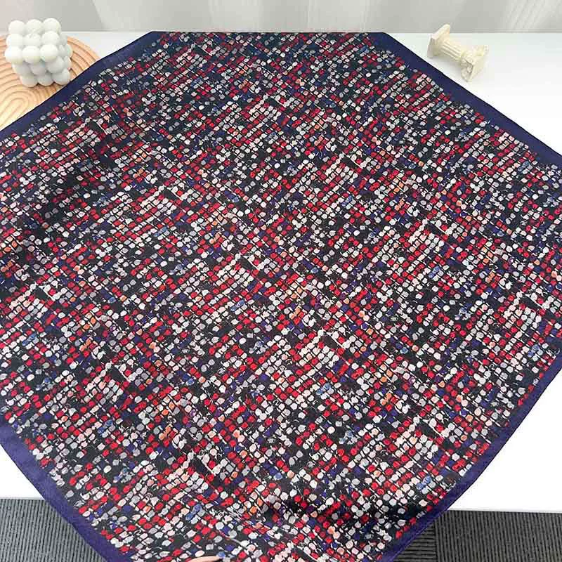 Gemstone Herringbone Square Scarf view 2