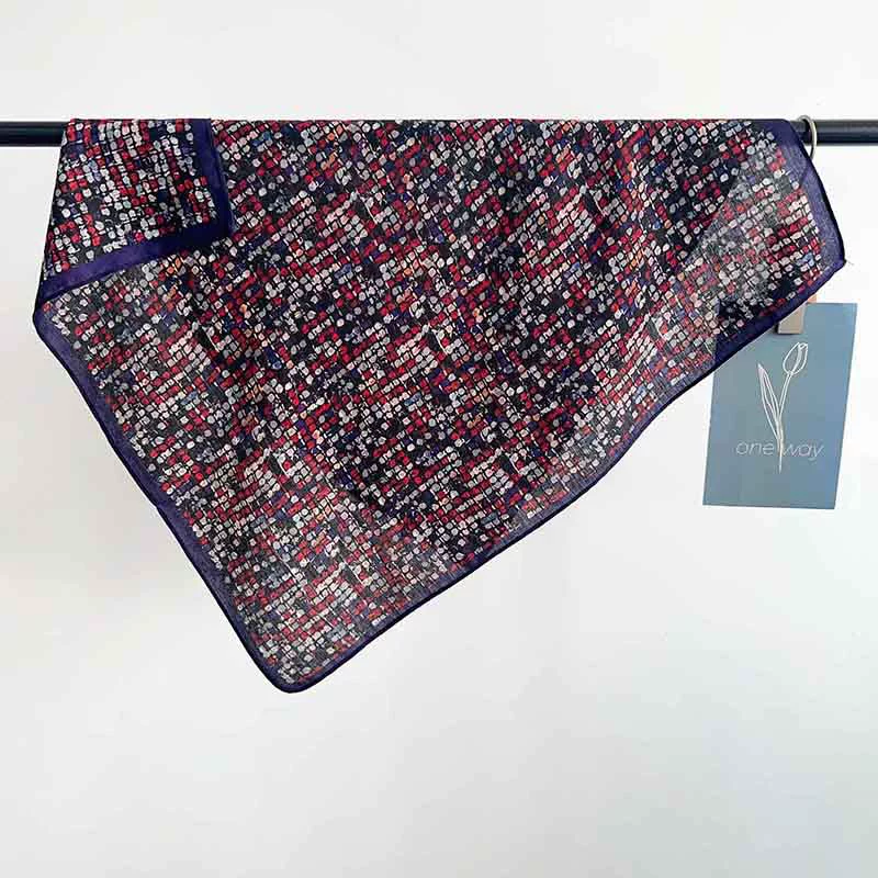 Gemstone Herringbone Square Scarf view 4