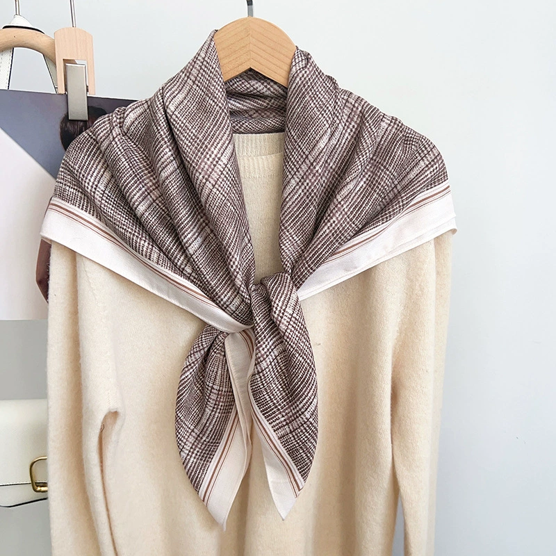 Vintage Large Square Scarf view 3