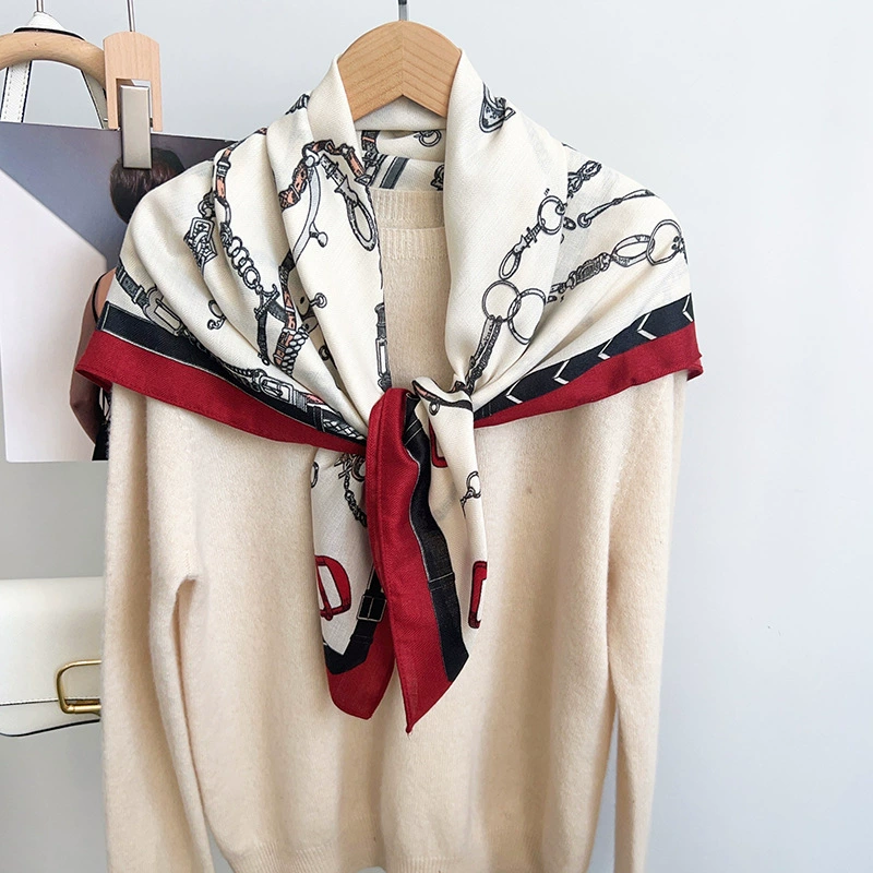 Old Money Square Scarf