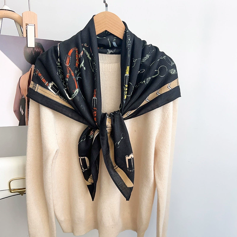 Old Money Square Scarf view 2